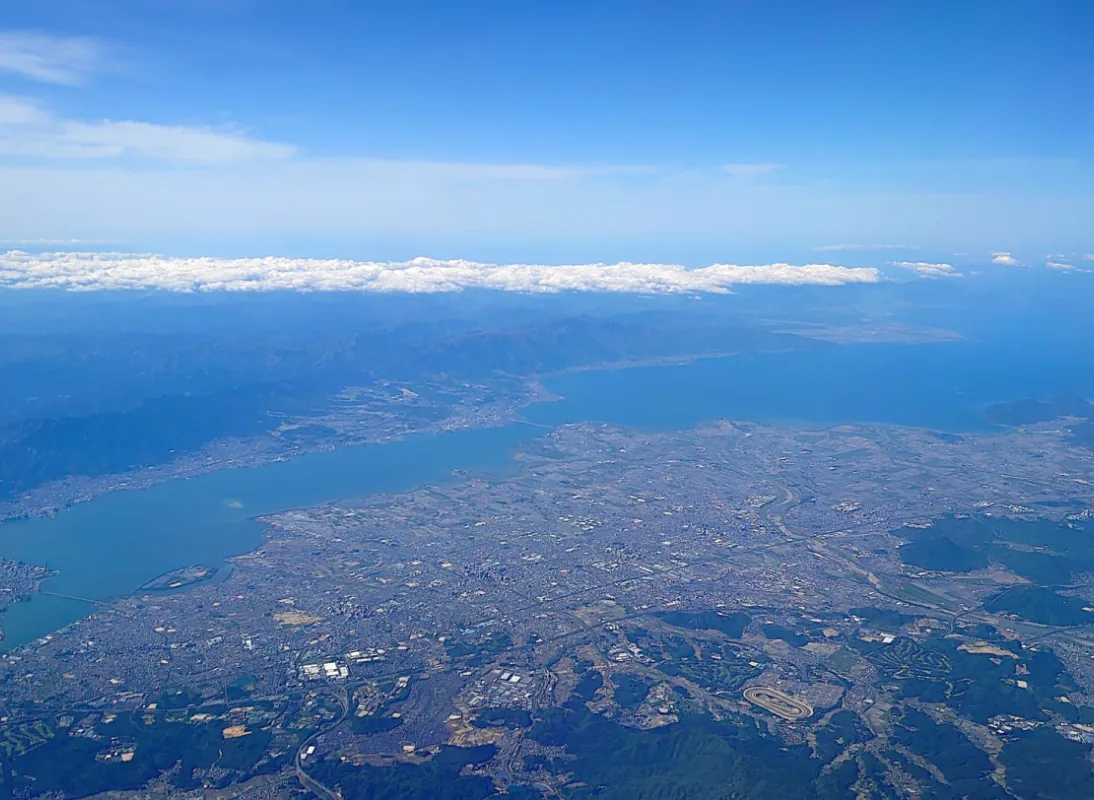 滋賀県草津市の風景